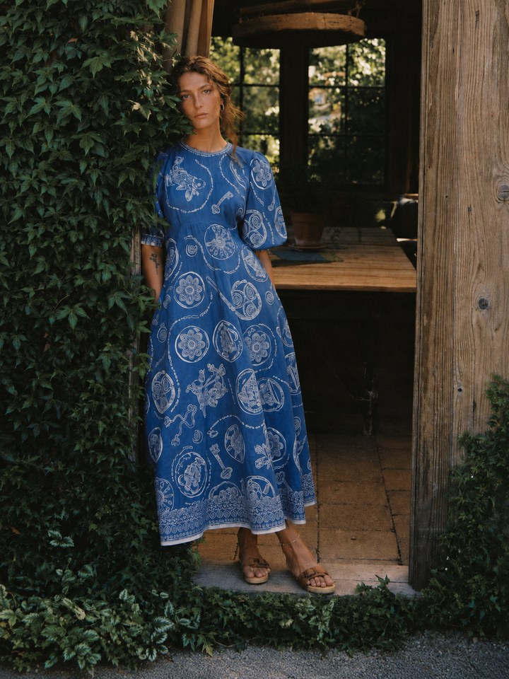 The Aqua Dress