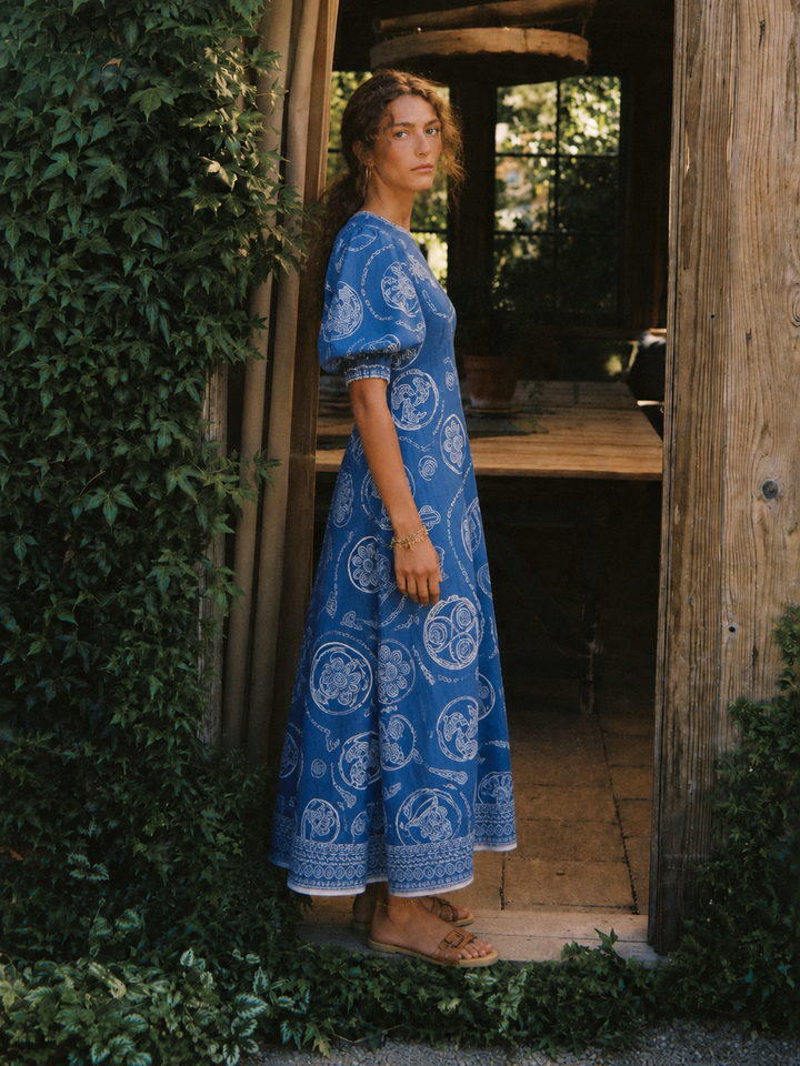 The Aqua Dress