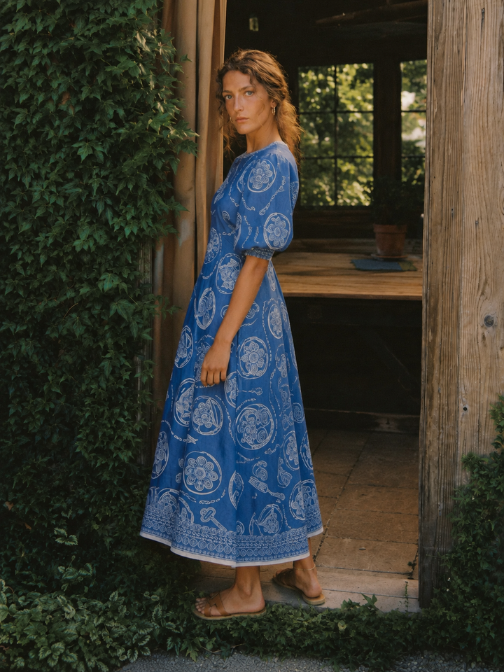 The Aqua Dress