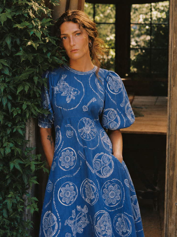 The Aqua Dress