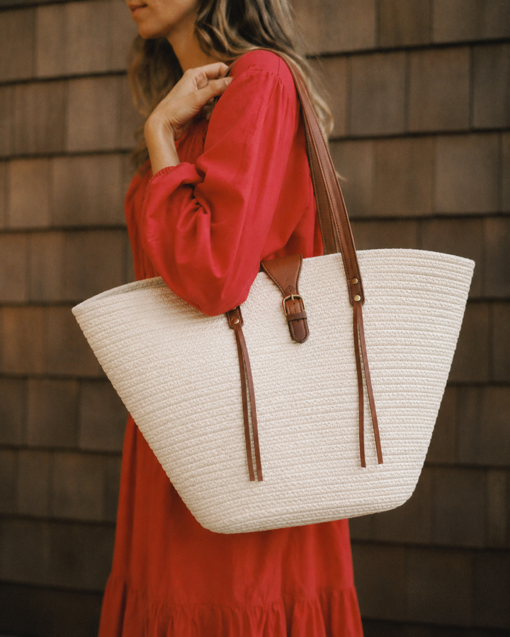 The Riviera Straw Tote