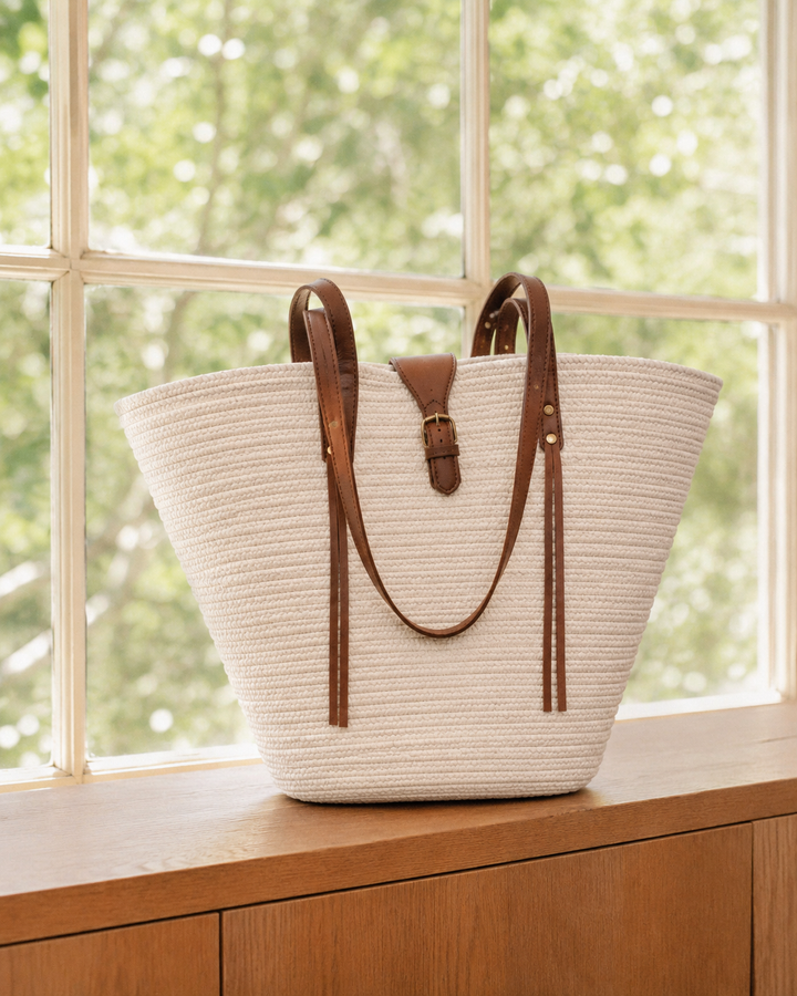 The Riviera Straw Tote