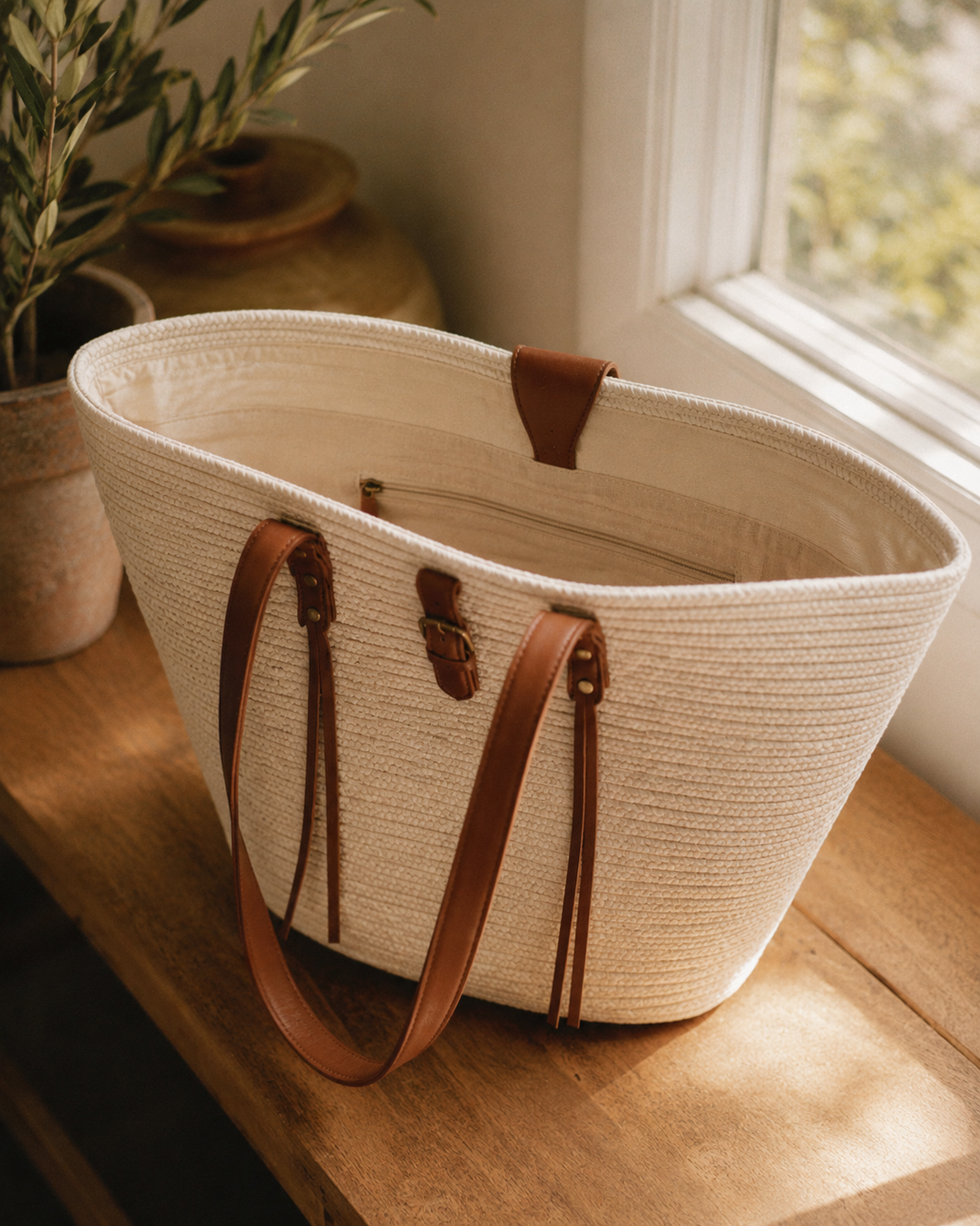 The Riviera Straw Tote