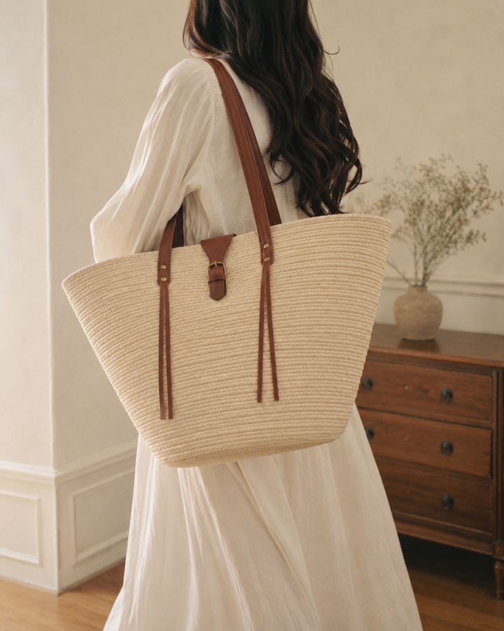 The Riviera Straw Tote