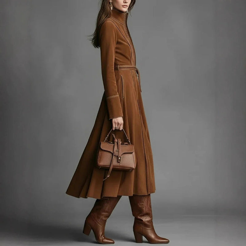 RITA SUEDE DRESS