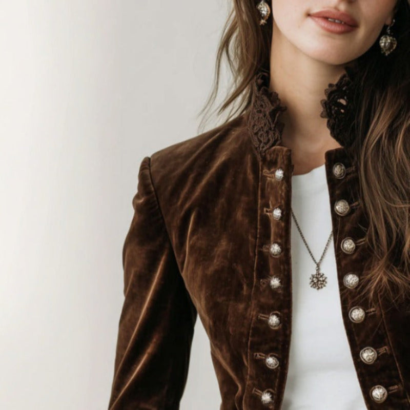 BECKY VALVET JACKET