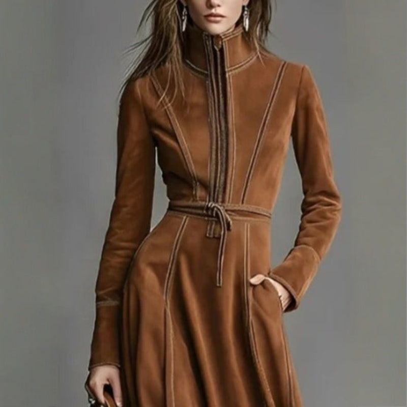 RITA SUEDE DRESS